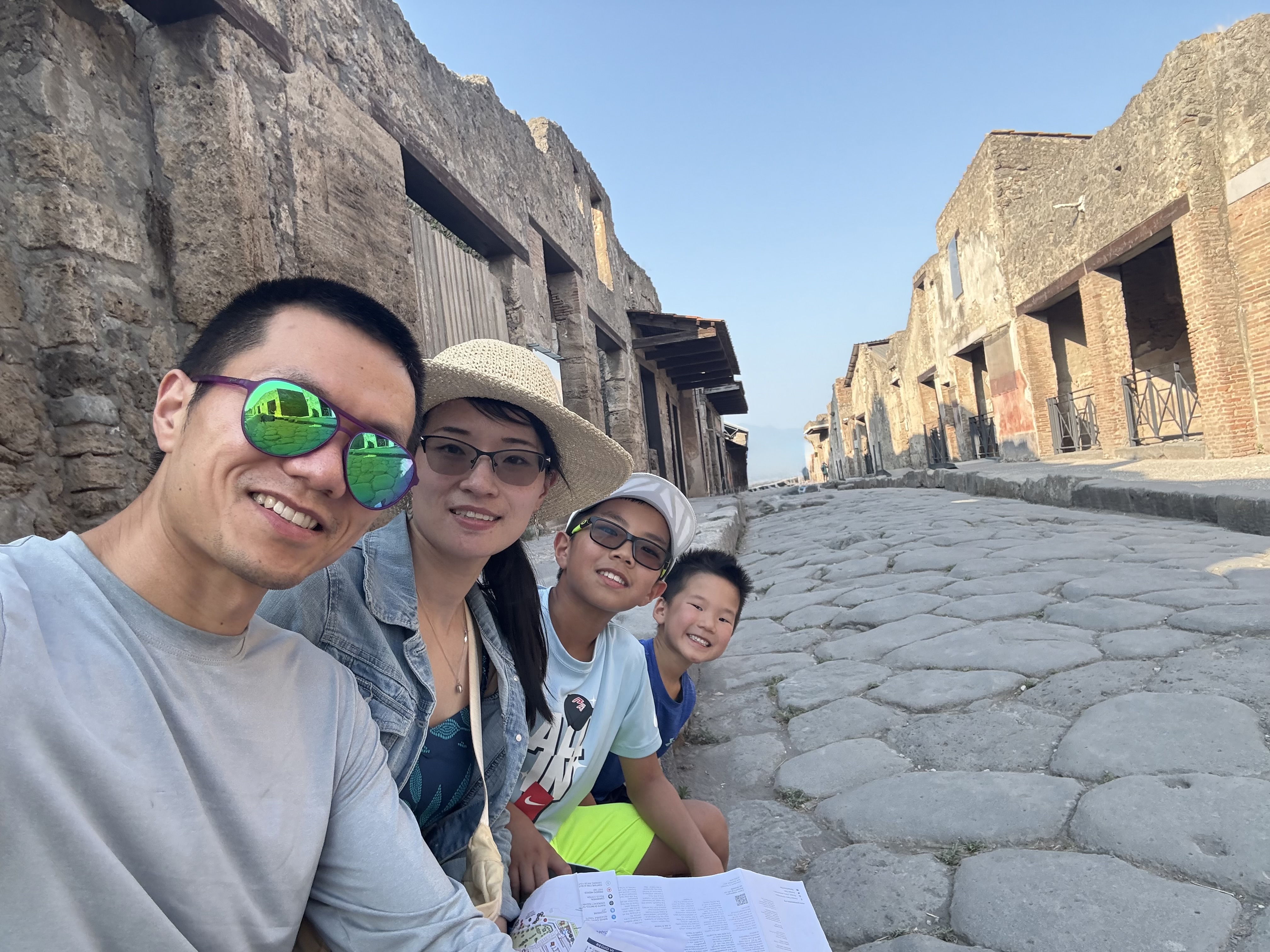 Summer at Pompeii Italy